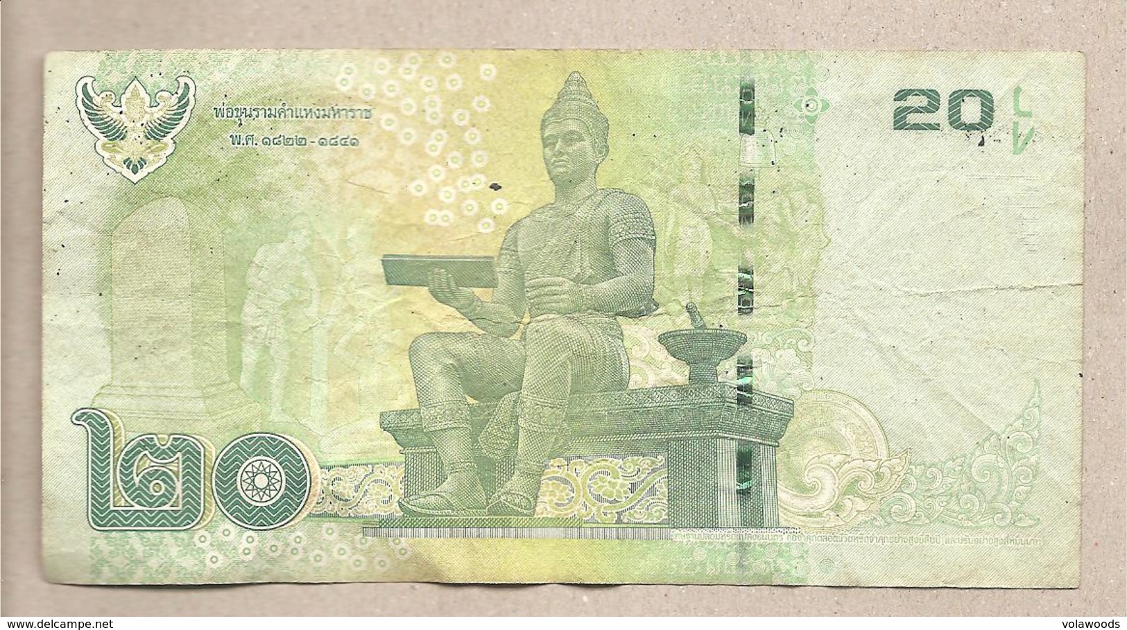 Tailandia - Banconota Circolata Da 20 Baht - P-118a.3 - 2013 - Thailand