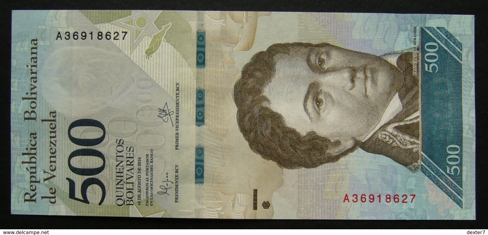 Venezuela 500 Bolivares 2016 UNC FdS - Venezuela