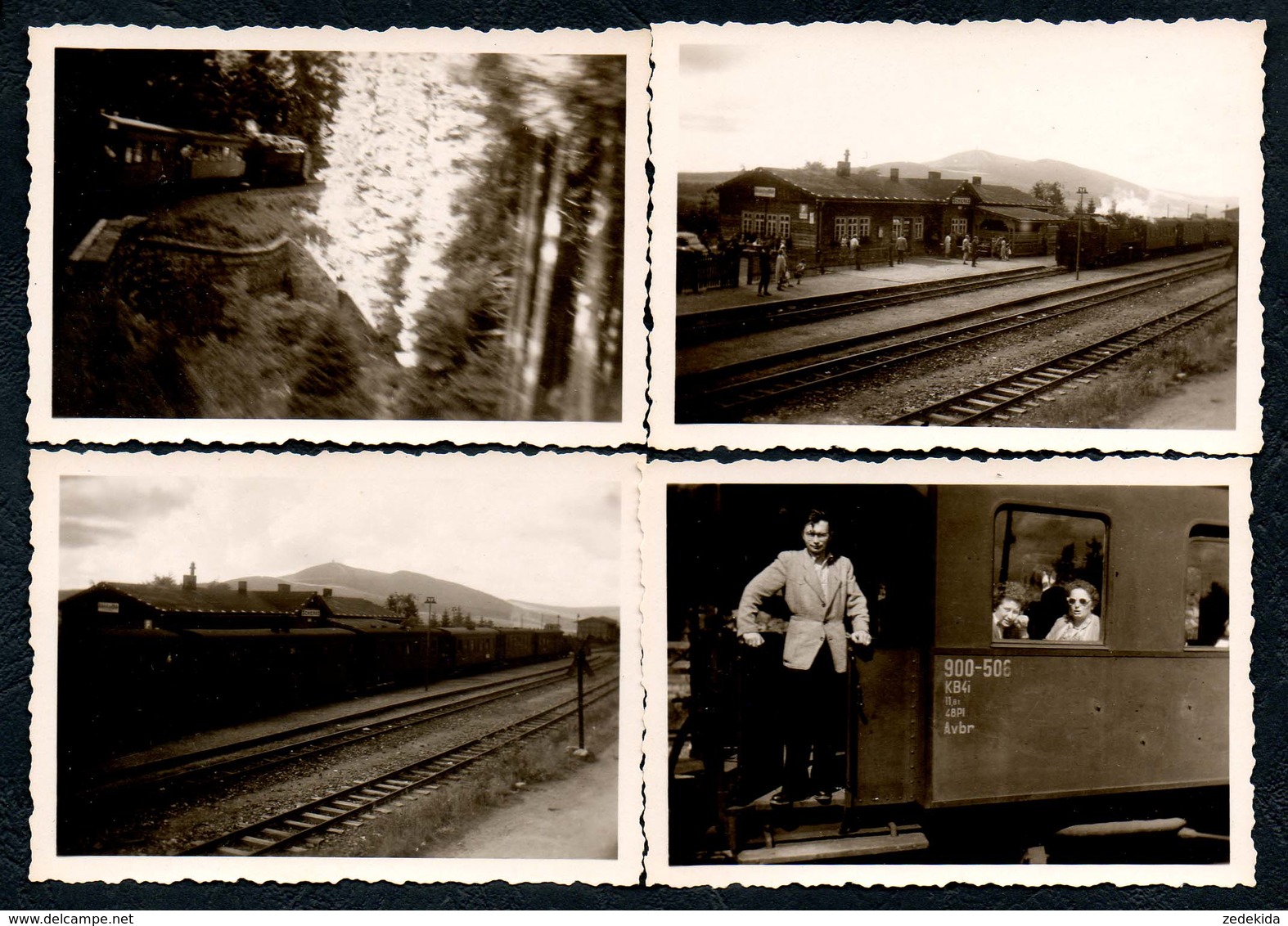 B7126 - 4 Foto - Eisenbahn Bahnhof Schierke Dampflok - Stazioni Senza Treni