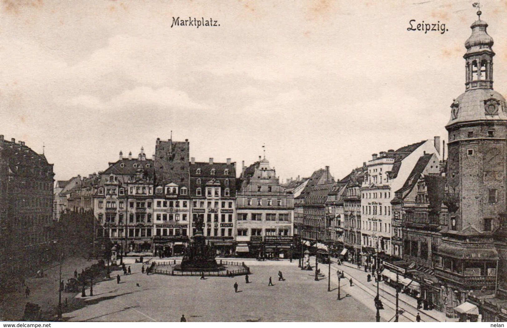 LEIPZIG-MARKTPLATZ-1900-NON VIAGGIATA - Leipzig