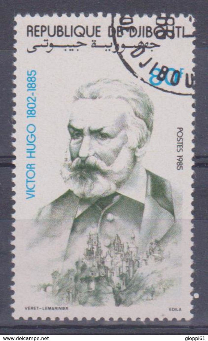 1985 Gibuti - Victor Hugo - Dschibuti (1977-...)