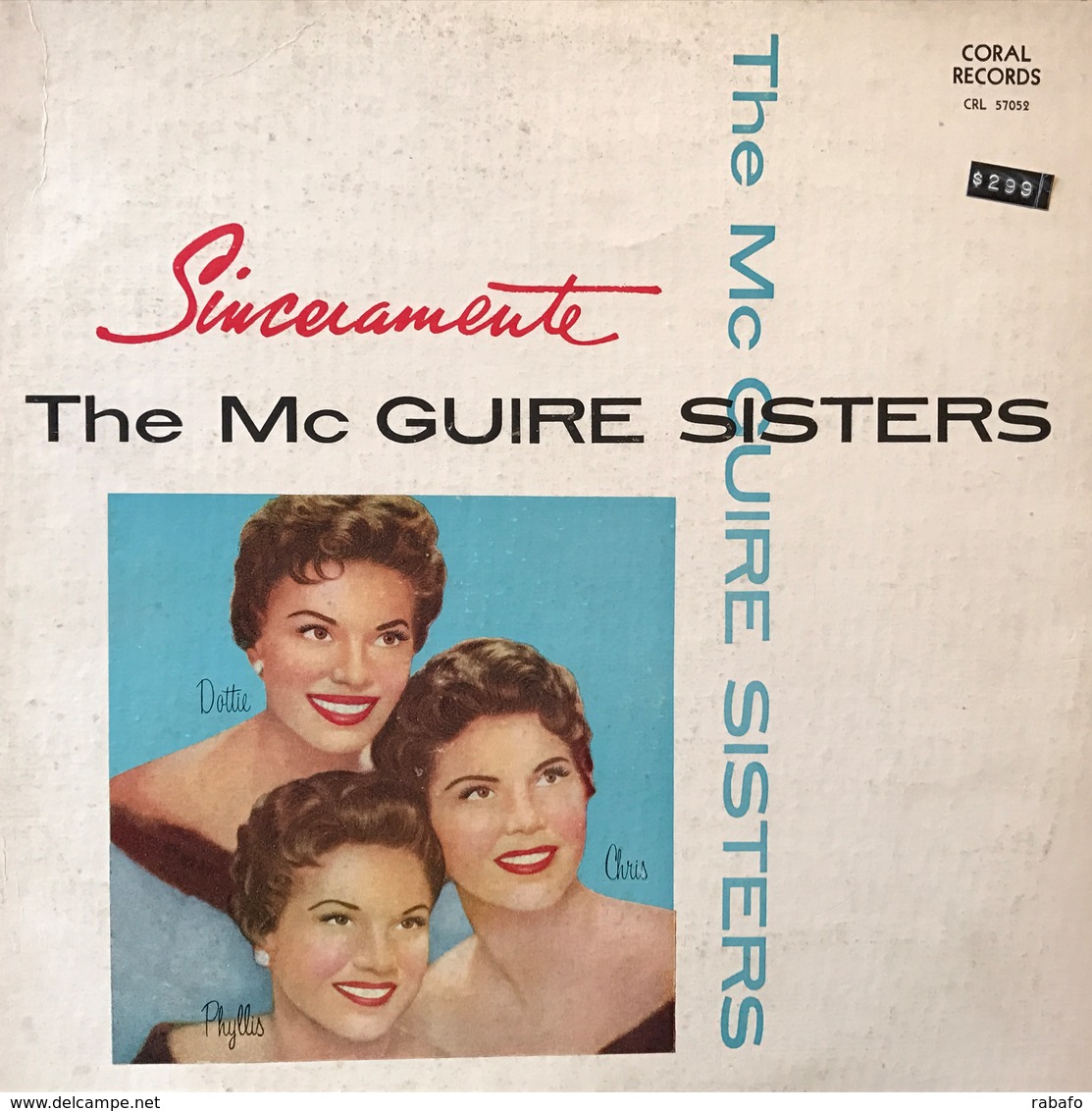 LP Argentino De The McGuire Sisters Año 1956 - Jazz