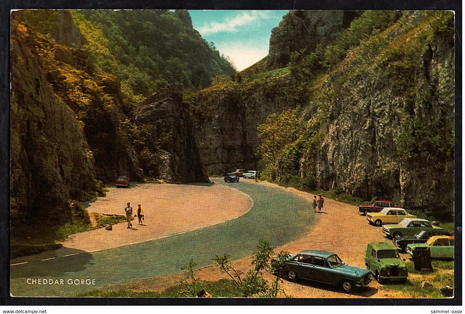 Cheddar Gorge  -  Ansichtskarte Ca.1978    (8979) - Cheddar