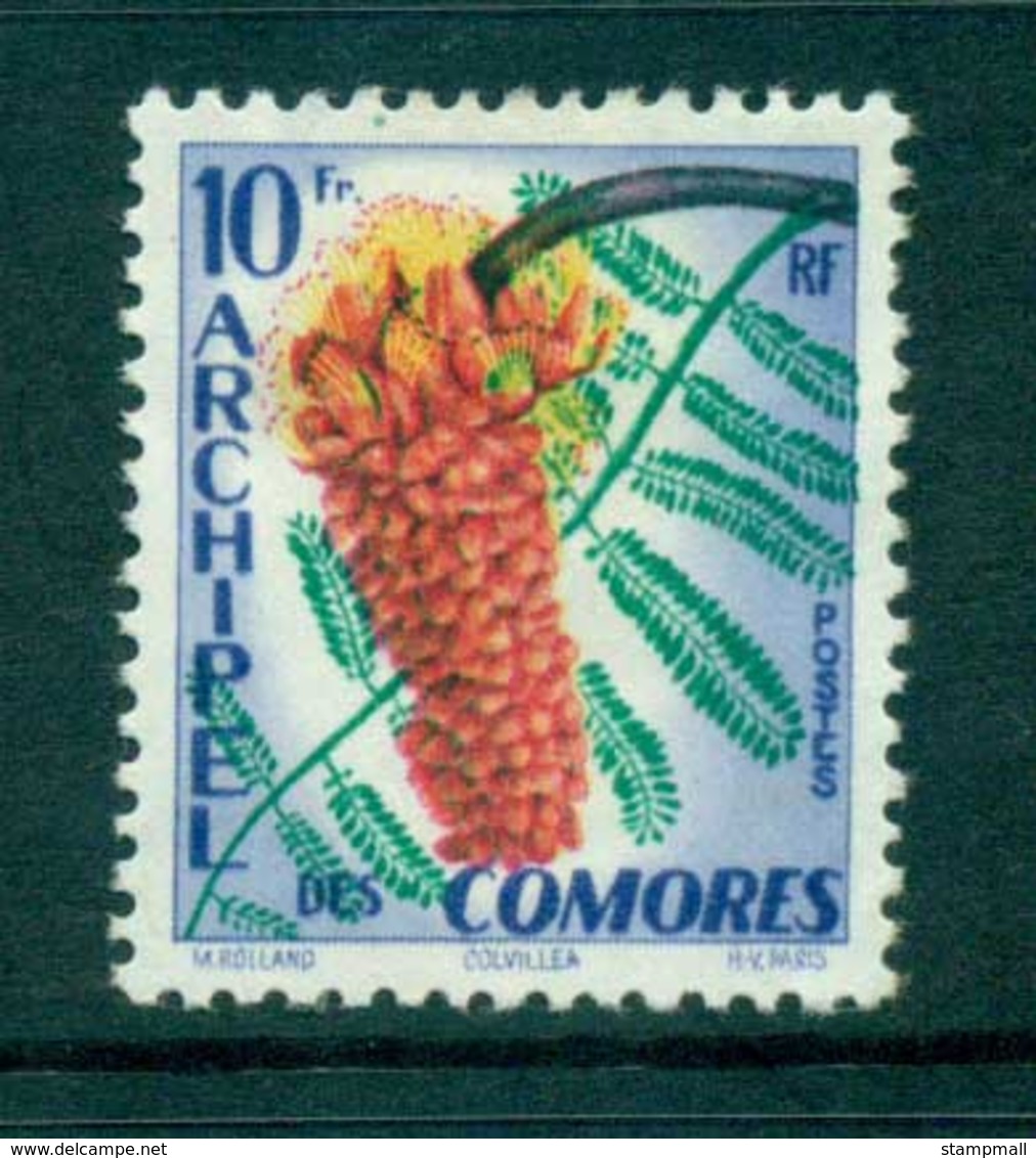 Comoro Is 1959 Flowers MLH Lot73288 - Comores (1975-...)