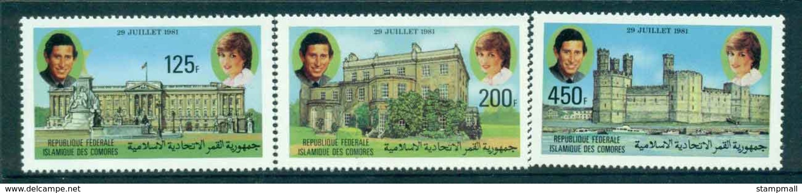 Comoro Is 1981 Charles & Diana Wedding MUH Lot44864 - Comoros