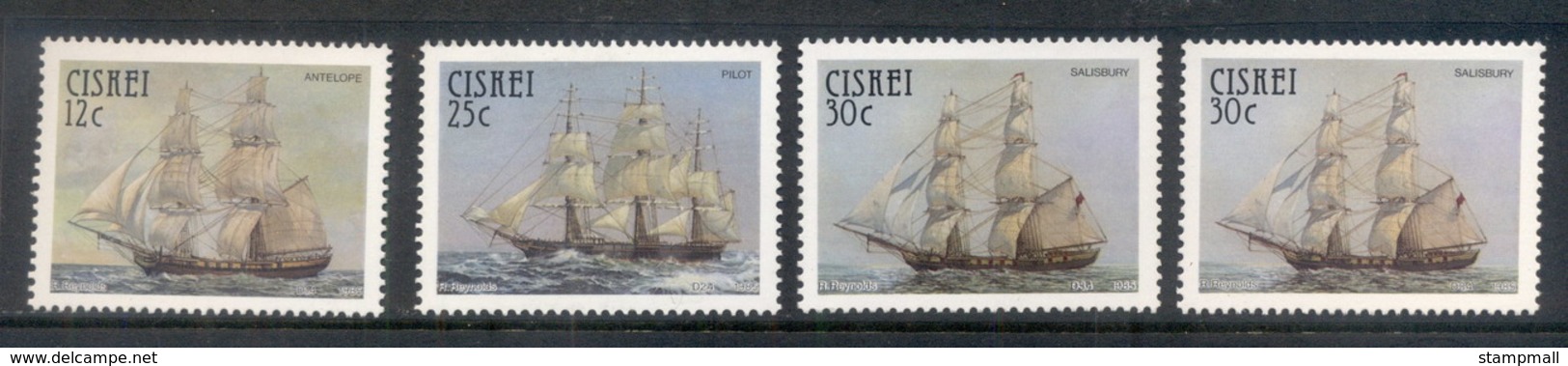 Ciskei 1985 Sailing Ships MUH - Ciskei