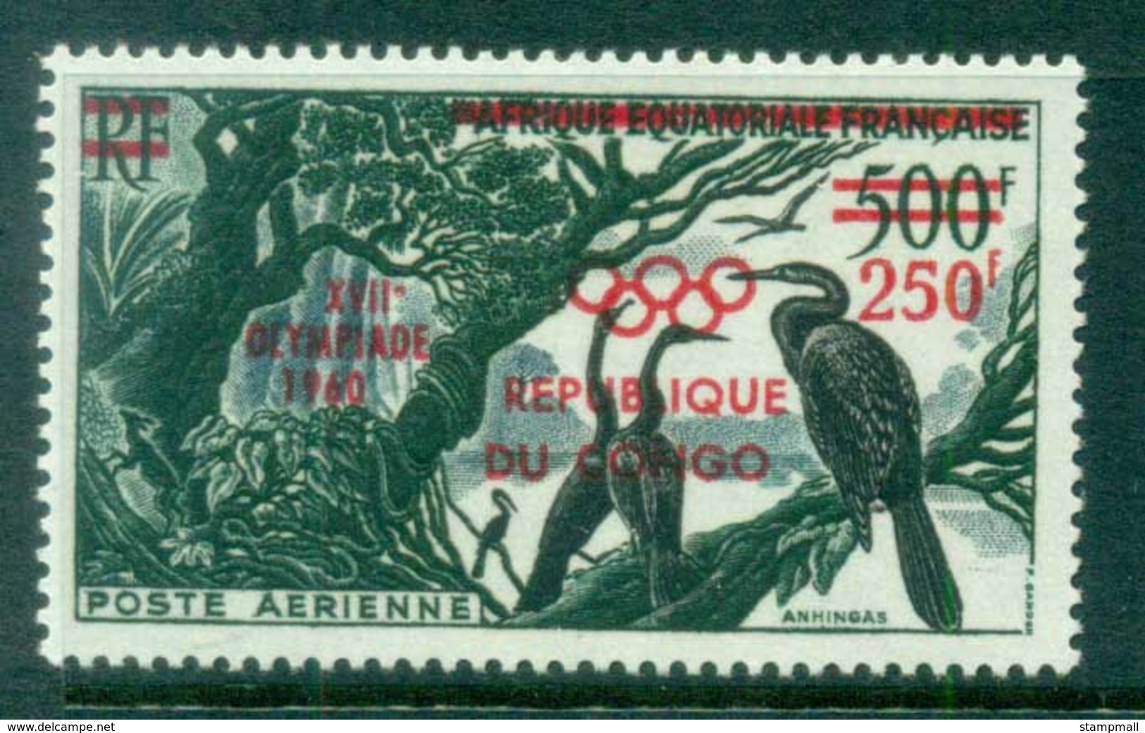 Congo 1960 Summer Olympics, Rome MUH - Other & Unclassified