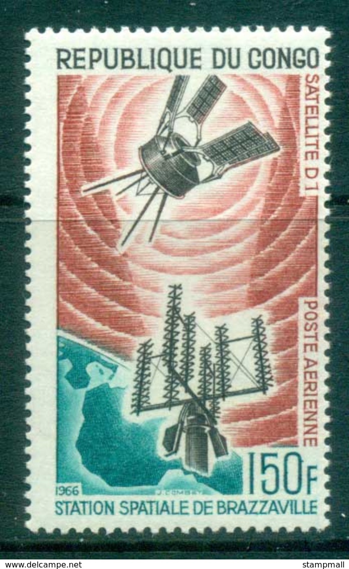 Congo 1966 Space Satellite D1 MUH - Other & Unclassified