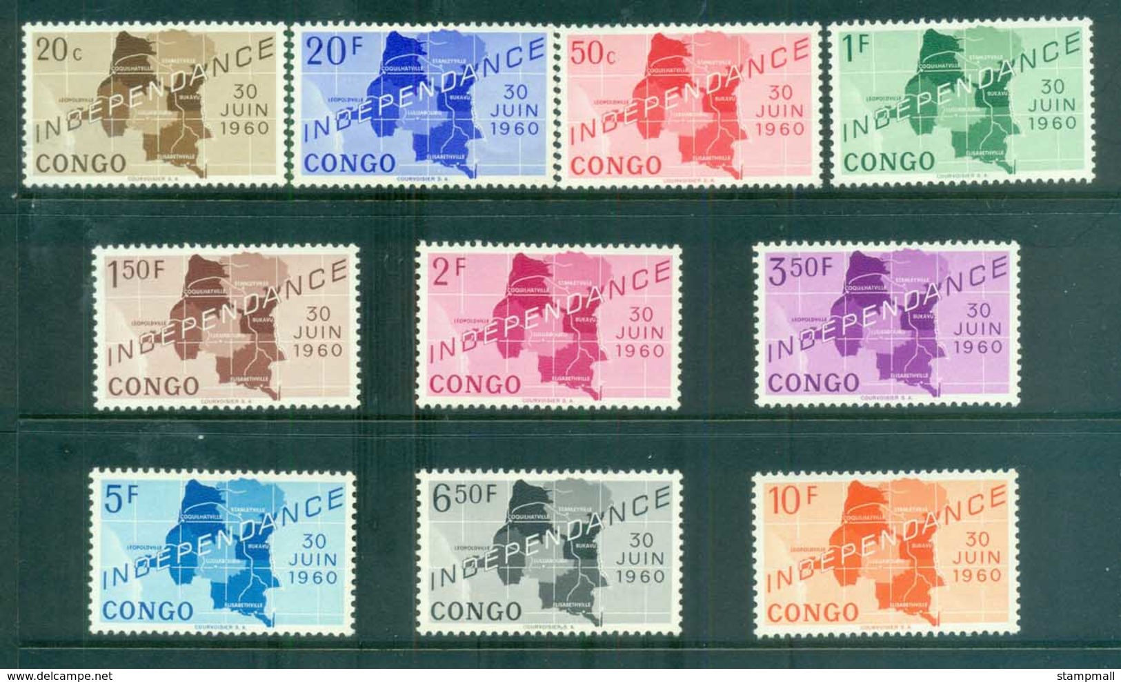 Congo DR 1961 Independence MUH - Other & Unclassified