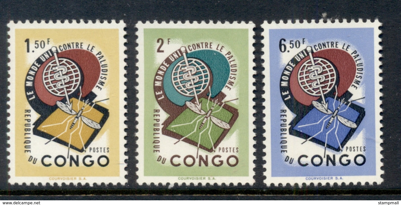 Congo DR 1962 WHO Malaria Eradication MUH - Other & Unclassified