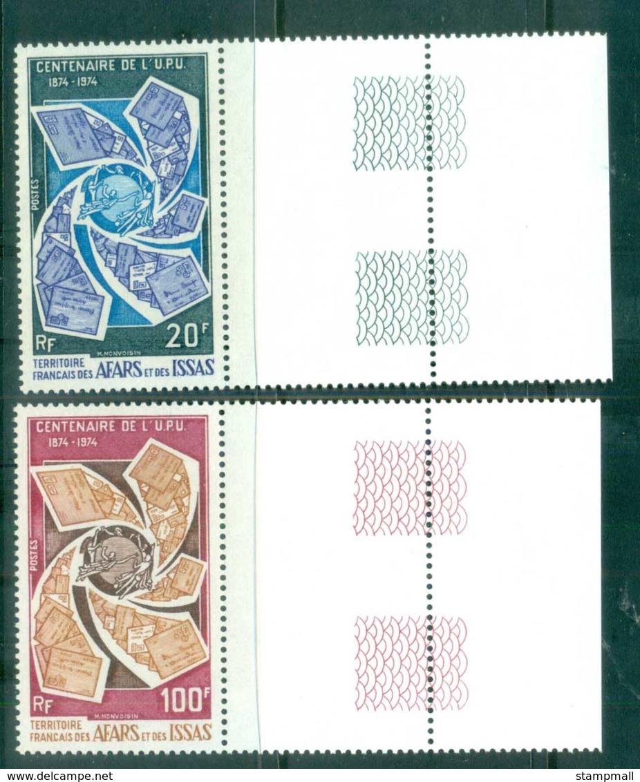 Afars & Issas 1974 Centenary Of UPU MUH Lot76351 - Other & Unclassified