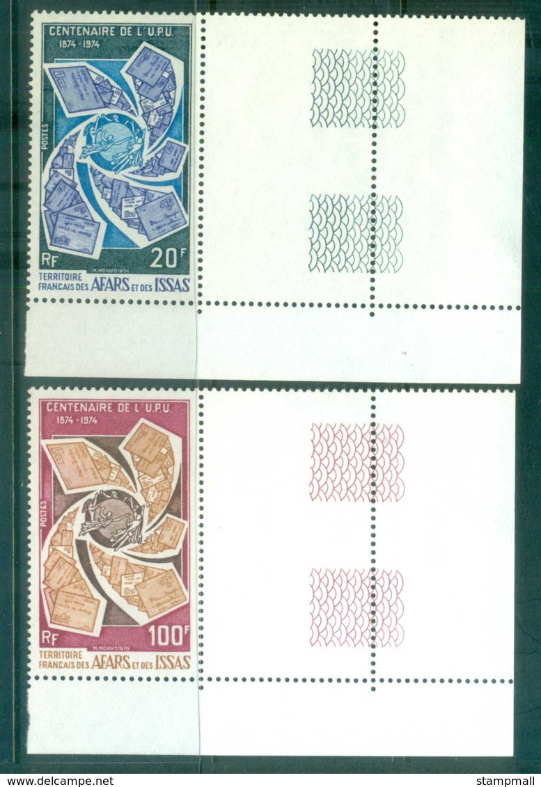 Afars & Issas 1974 Centenary Of UPU MUH Lot76354 - Other & Unclassified