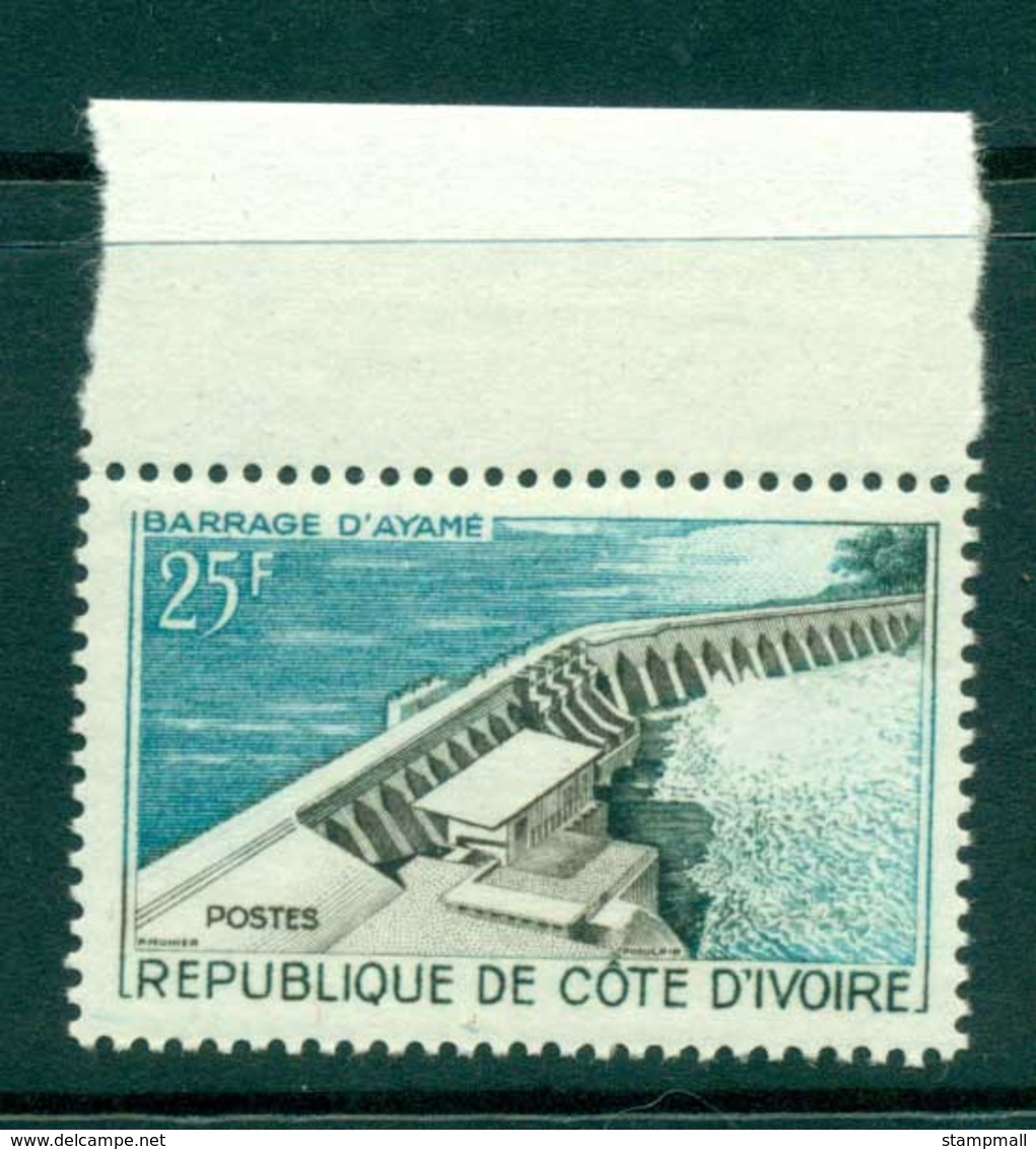 Ivory Coast 1961 Ayame Dam MUH Lot41645 - Ivory Coast (1960-...)