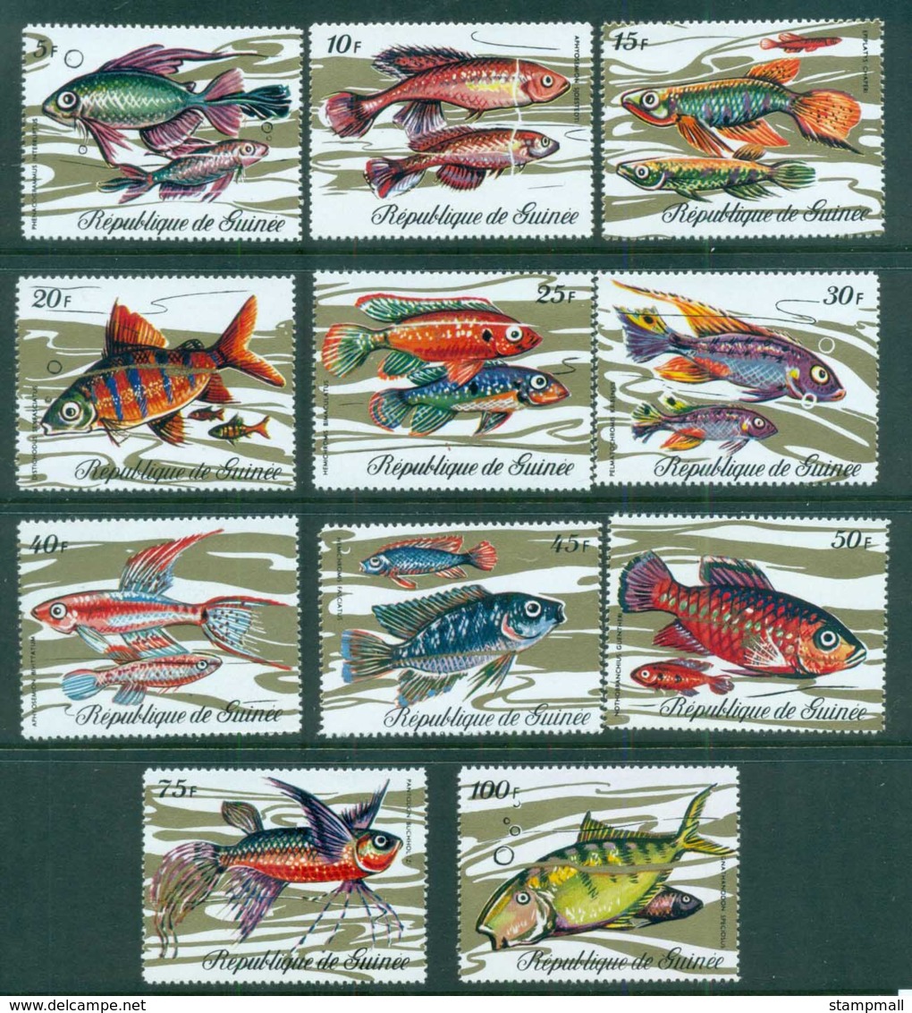 Guinee 1971 Fish Fron Guinee (11/12, No 200fr) MUH - Guinea (1958-...)