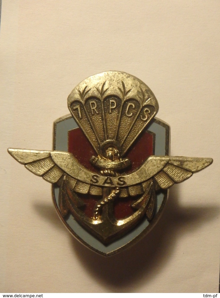 7° Régiment Parachutiste De Commandement Et Des Services - 0702B - Heer