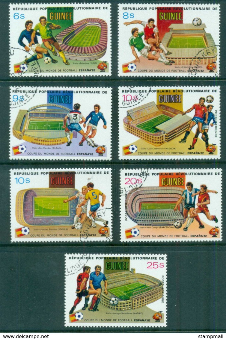 Guinee 1982 World Cup Soccer, Spain CTO - Guinea (1958-...)