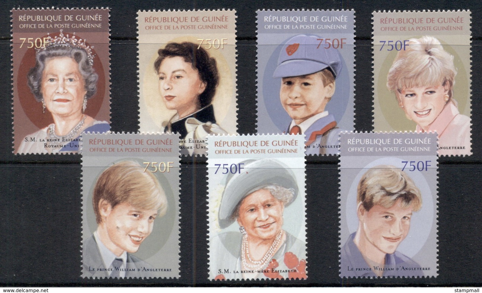 Guinee 2002 Royal Family (7) MUH - Guinea (1958-...)