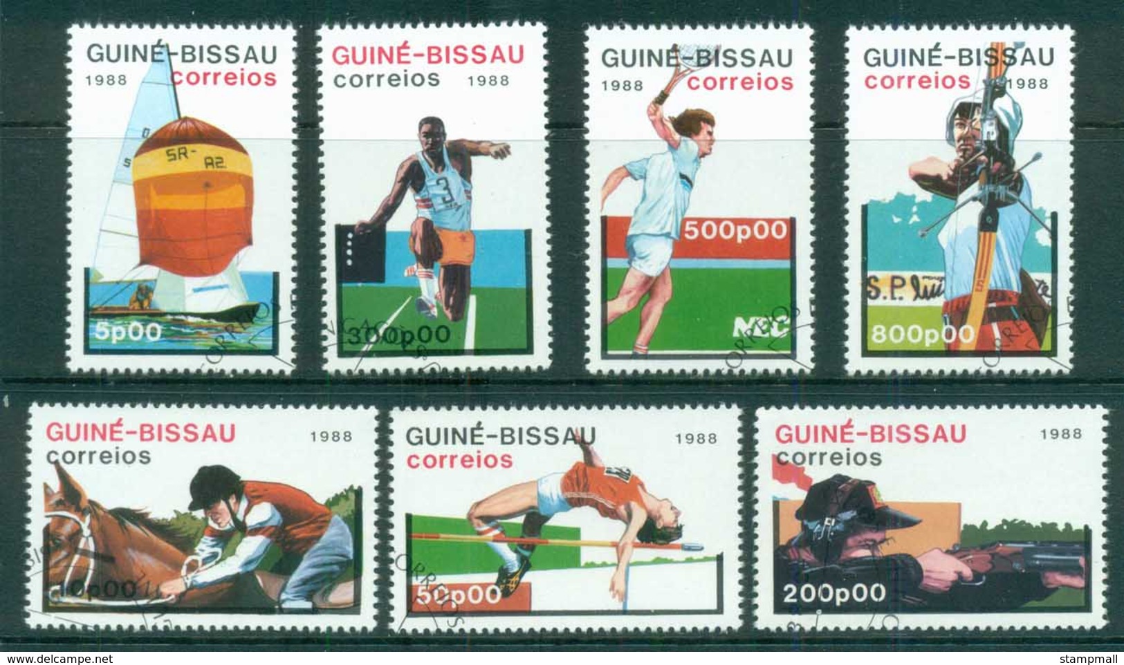 Guinea Bissau 1988 Summer Olympics, Seoul CTO - Guinea-Bissau