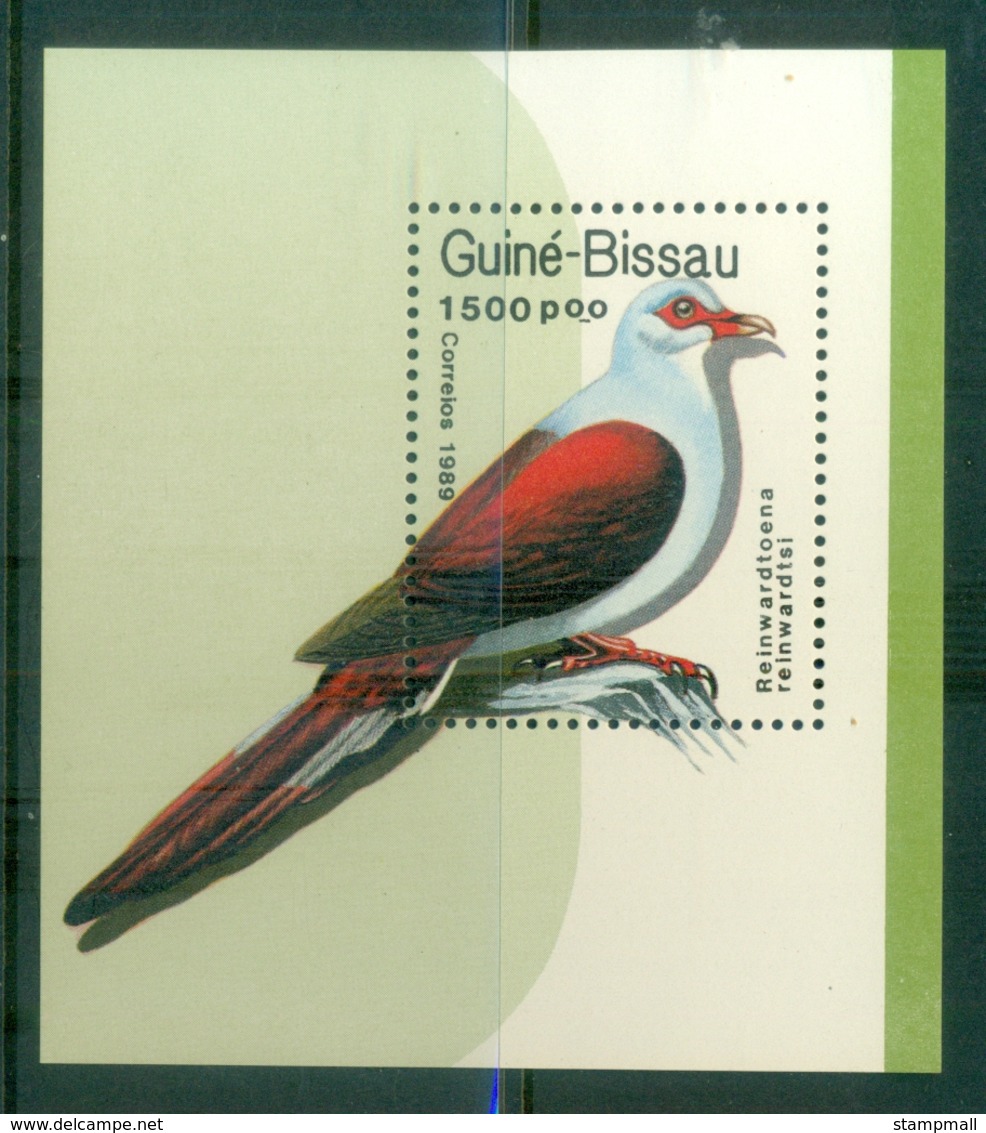 Guinea Bissau 1989 Birds MS MUH - Guinea-Bissau