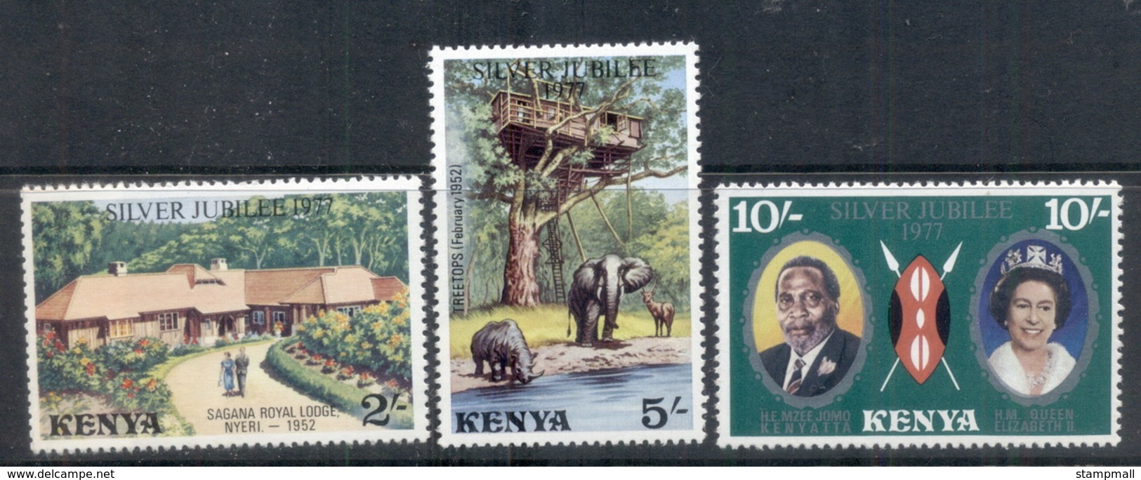 Kenya 1977 QEII Silver Jubilee MUH - Kenya (1963-...)