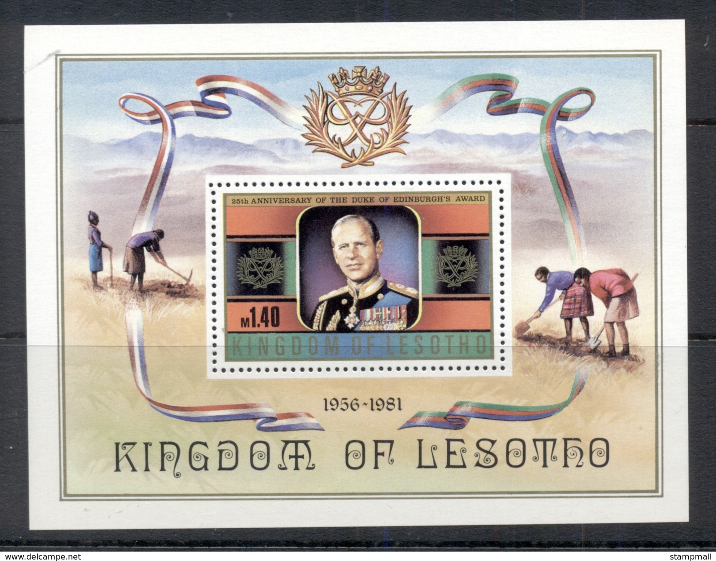 Lesotho 1981 Duke Of Edinburgh Awards MUH - Lesotho (1966-...)