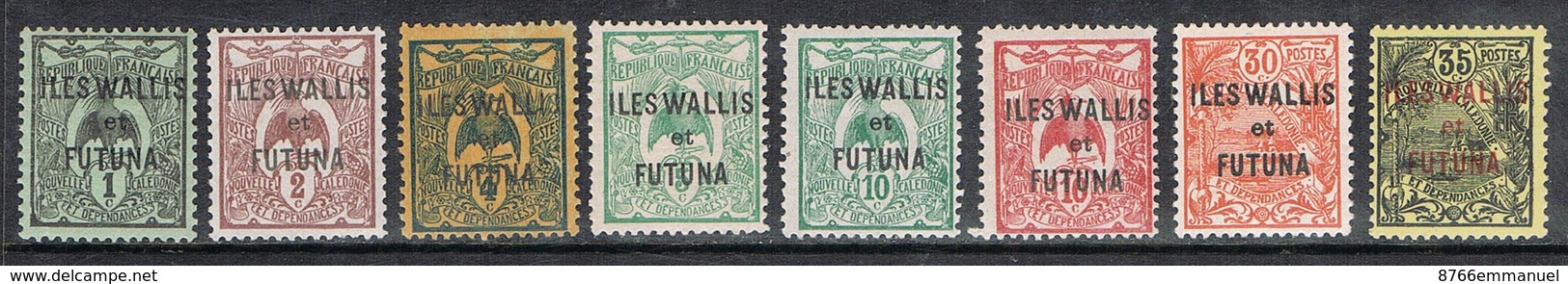 WALLIS-ET-FUTUNA PETIT LOT DE TIMBRES NEUFS - Unused Stamps
