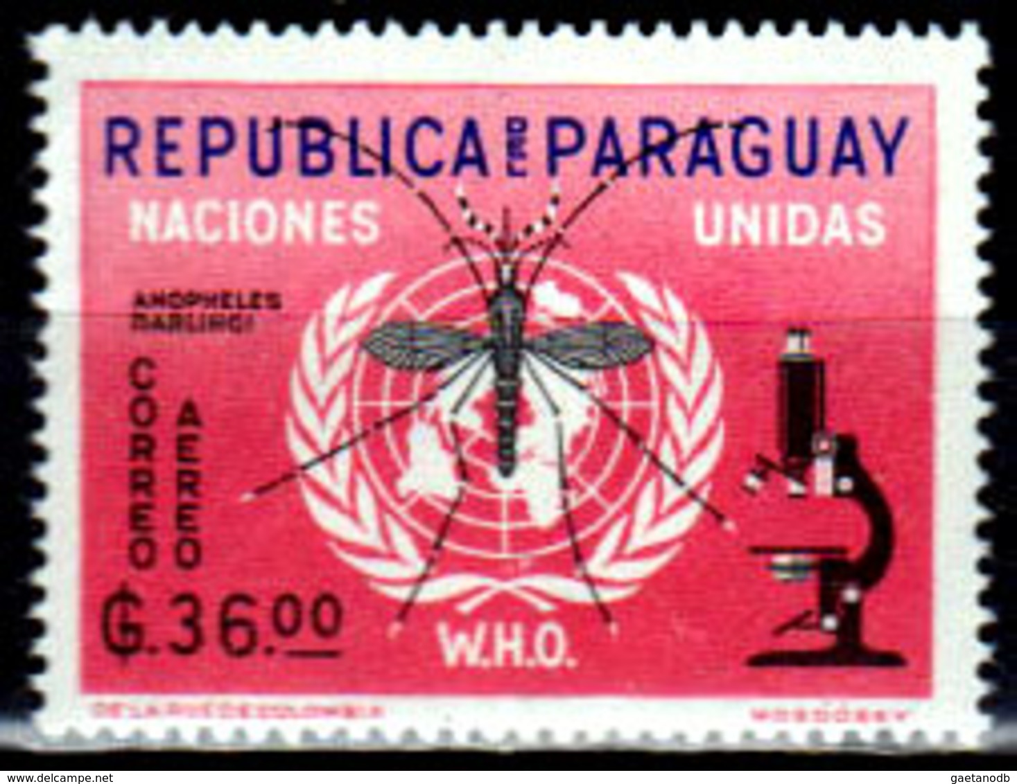 Paraguay-0046 - Posta Aerea 1962 (++) MNH - Senza Difetti Occulti. - Paraguay