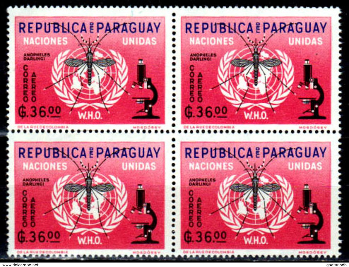 Paraguay-0047 - Posta Aerea 1962 (++) MNH - Senza Difetti Occulti. - Paraguay