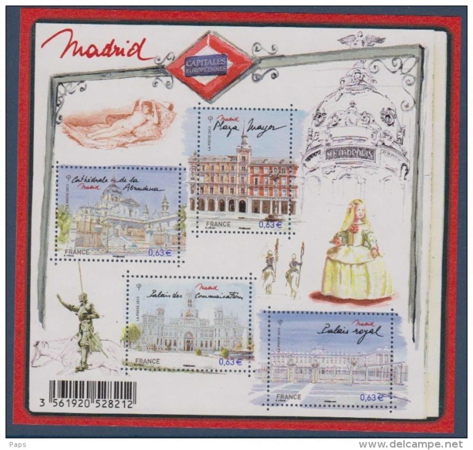 2013-N° F4730** MADRID - Unused Stamps