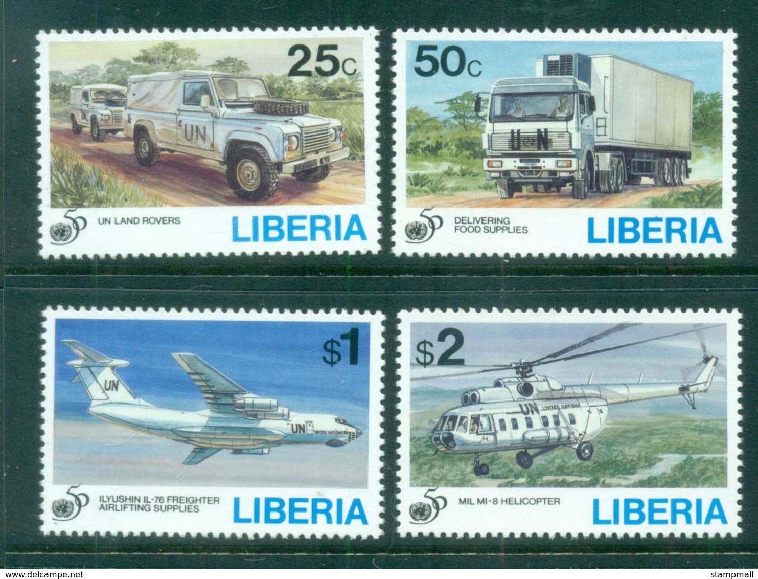 Liberia 1995 UN 50th Anniv. MUH - Liberia
