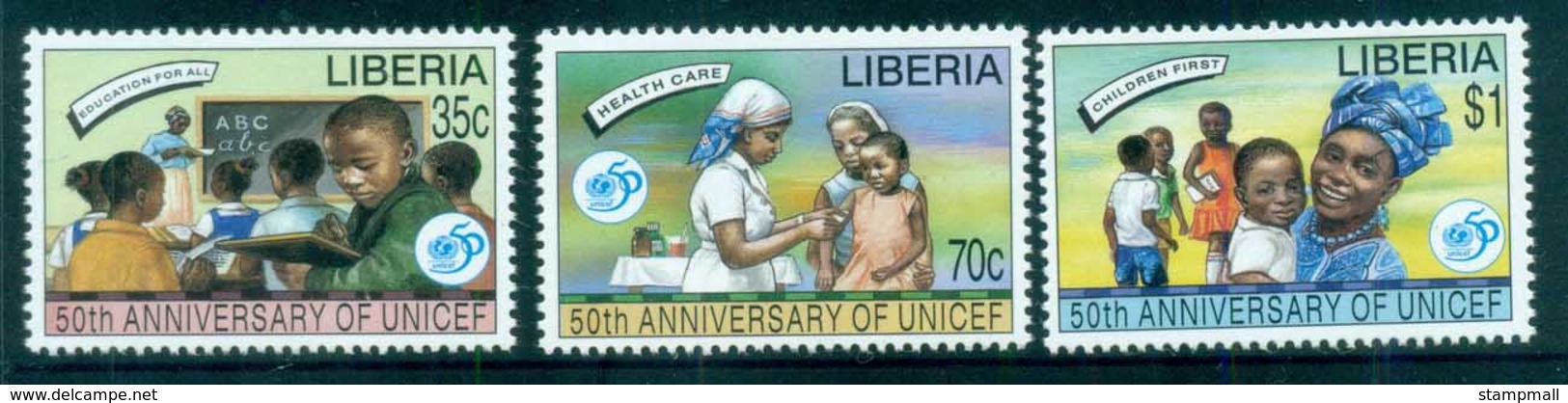 Liberia 1996 UNICEF 50th Anniv MUH - Liberia