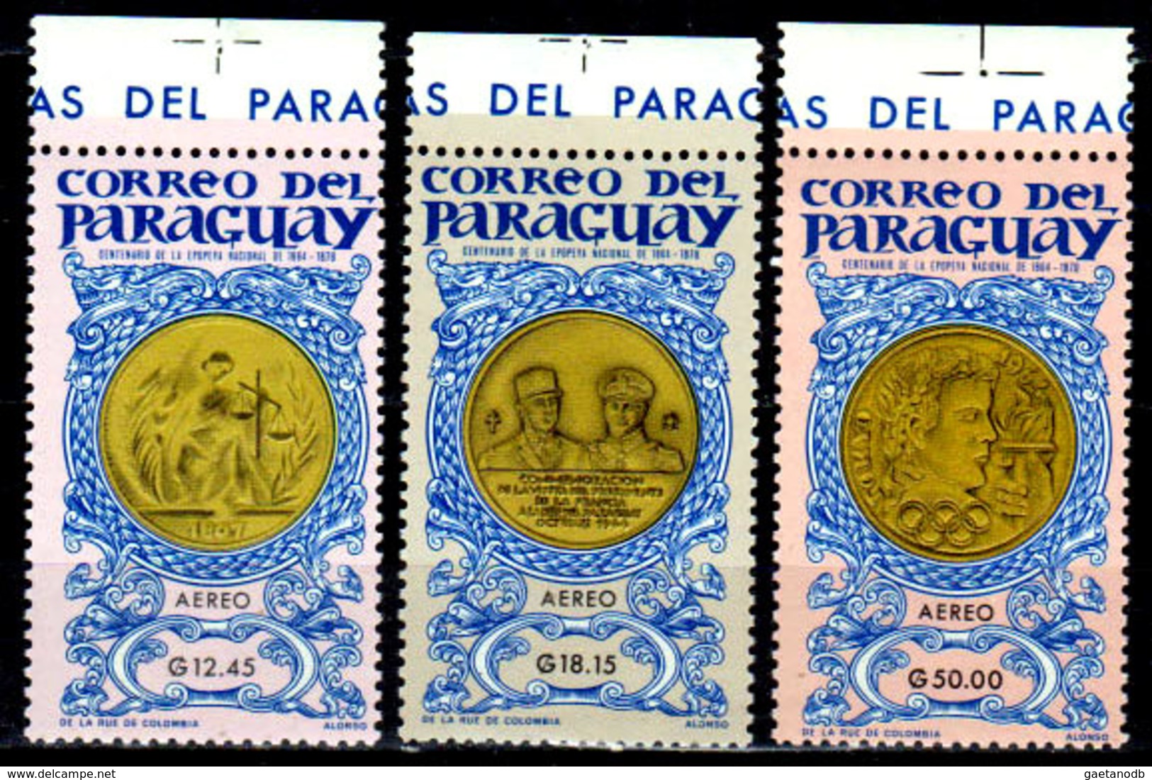 Paraguay-0049 - Posta Aerea 1965 (++) MNH - Senza Difetti Occulti. - Paraguay