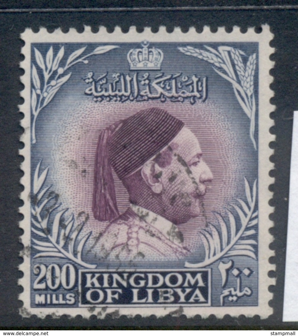 Libya 1952 King Idris 200m FU - Libya