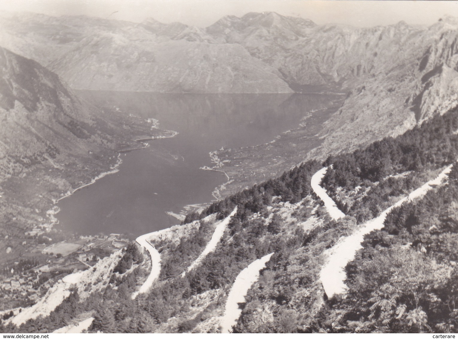 EX YOUGOSLAVIE,jugoslavija,MONTENEGRO,prés Croatie,BOKA KOTORSKA,BOUCHES DE KOTOR,CATTARO,CARTE PHOTO RARE - Montenegro