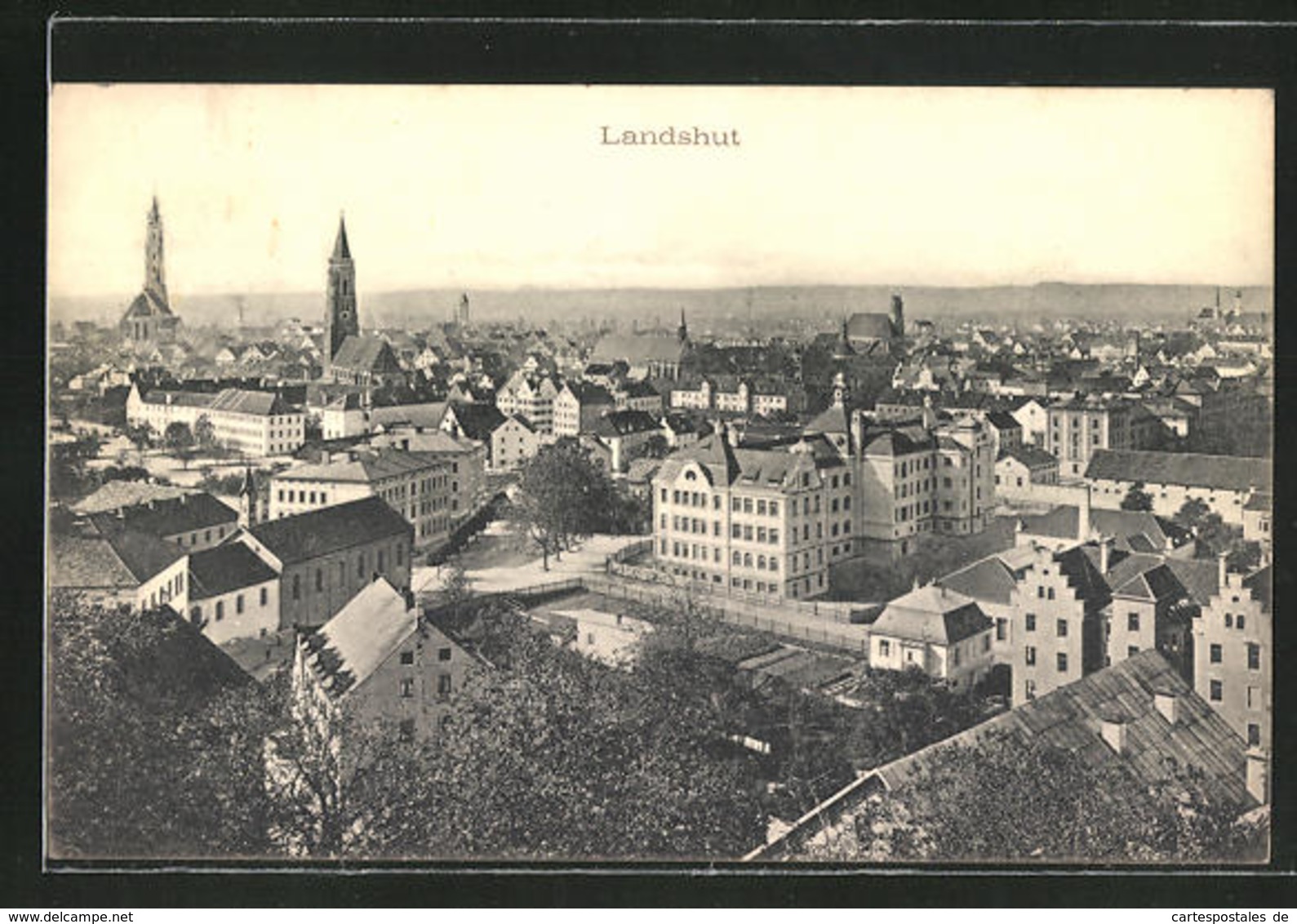 AK Landshut, Teilansicht Der Stadt - Landshut