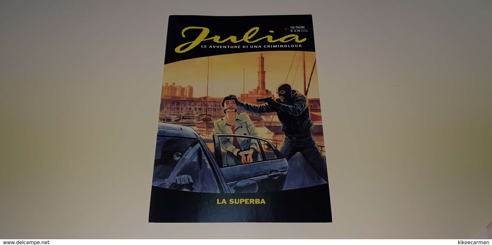 2scans Genova 890 Anni Della LANTERNA Comic Comics Fumetti Criminology Crime JULIA La SUPERBA 2018 - Lighthouses