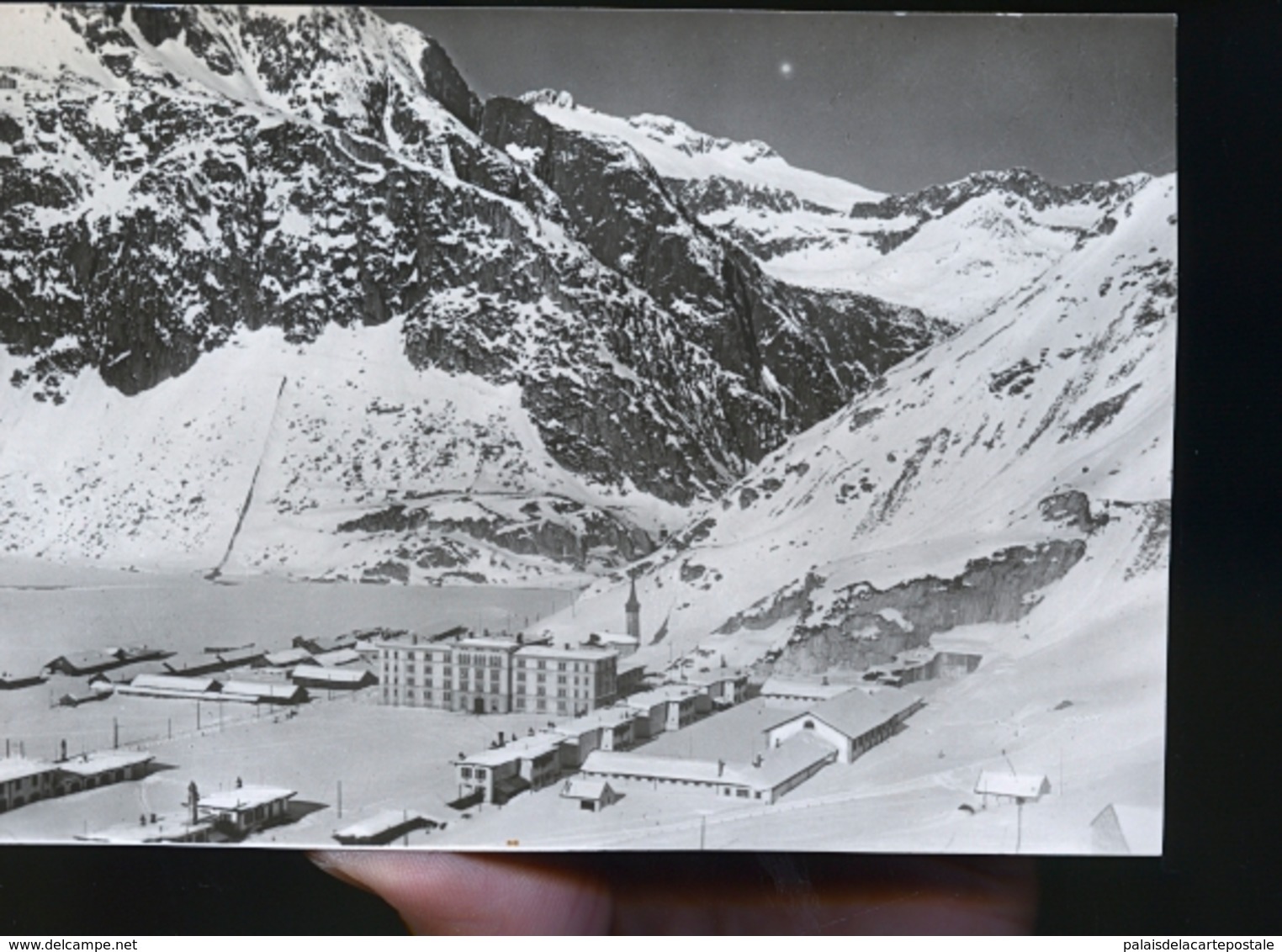 ANDERMATT MIT KASERNE PHOTO CARTE - Matt