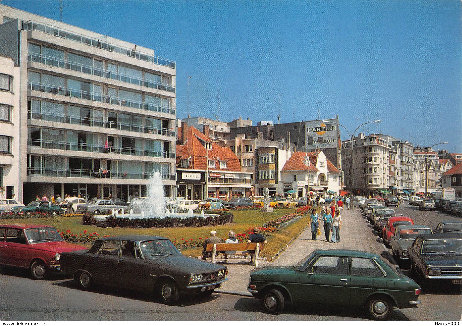 Knokke Zoute  Driehoeksplein  Tace Du Triangle   Auto Oldtimer  X 3935 - Knokke