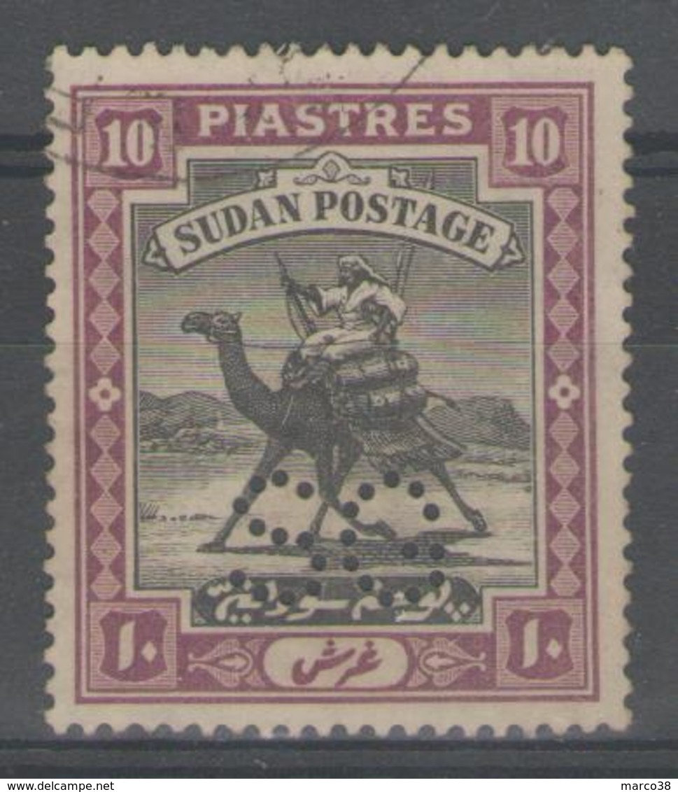 SOUDAN:  Serv.n°39 Oblitéré     - Cote 27€ - - Sudan (...-1951)