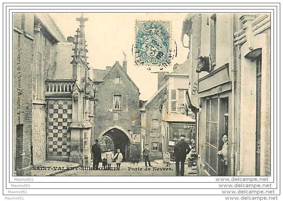 80 SAINT VALERY SUR SOMME - La Porte De Nevers - Saint Valery Sur Somme