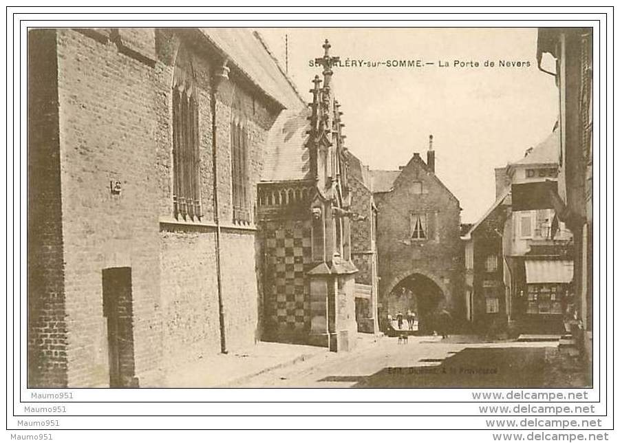 80 SAINT VALERY SUR SOMME - La Porte De Nevers - Saint Valery Sur Somme