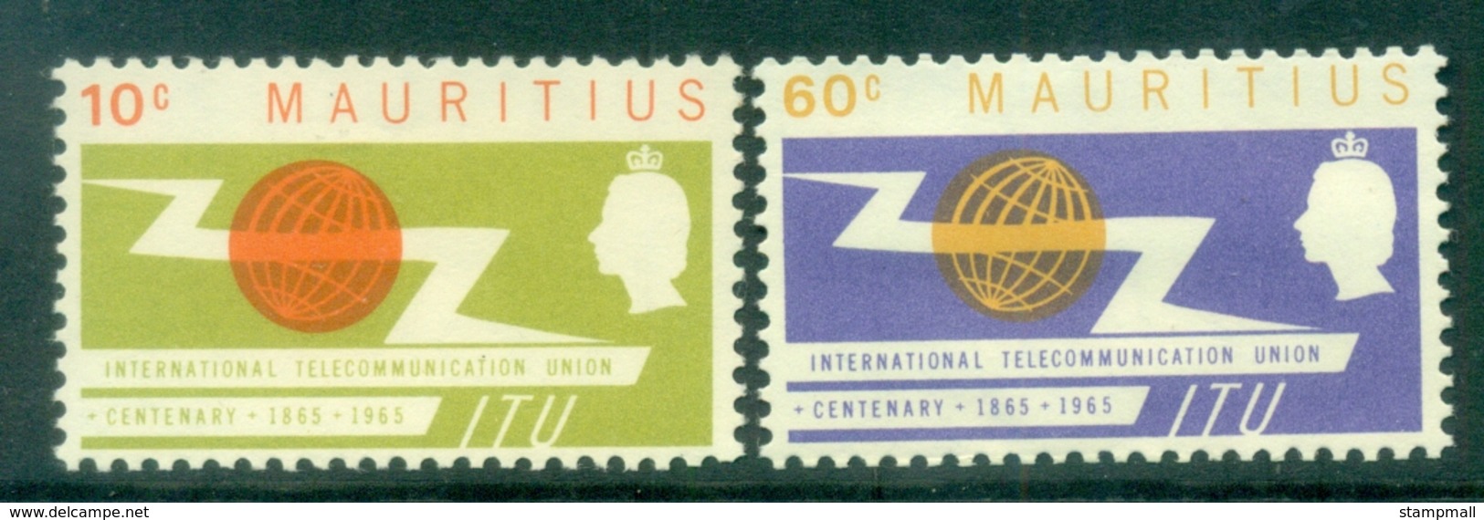 Mauritius 1965 ITU Centenary MUH - Maurice (1968-...)