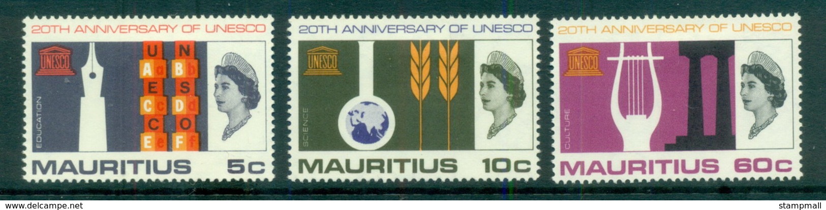 Mauritius 1966 UNESCO MLH - Maurice (1968-...)
