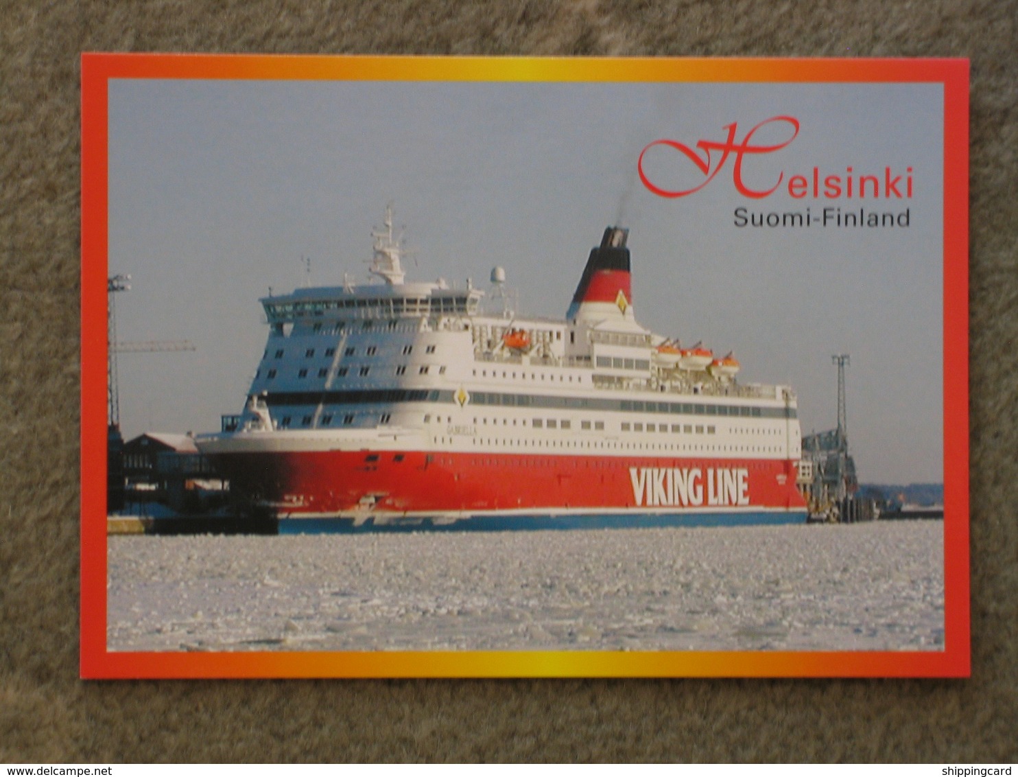 VIKING LINE GABRIELLA IN ICE - Ferries