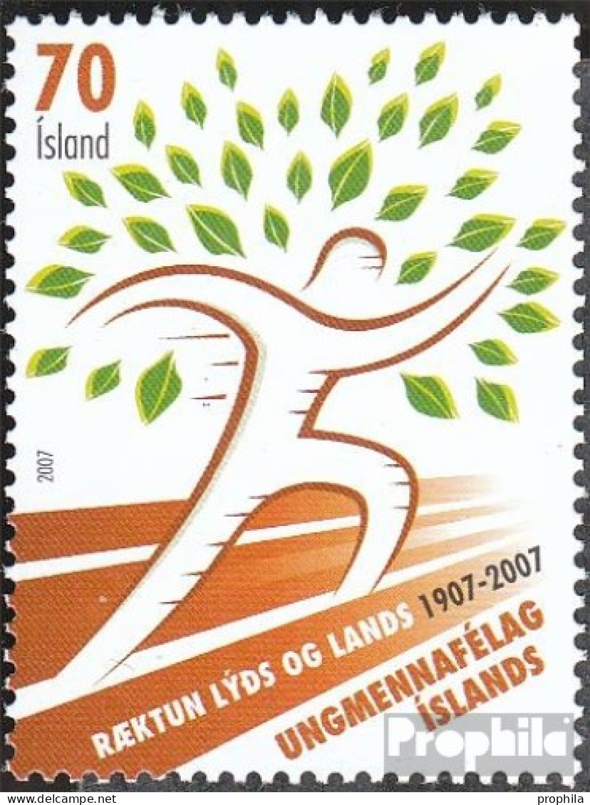 Island 1161 (kompl.Ausg.) Postfrisch 2007 UMFI - Unused Stamps