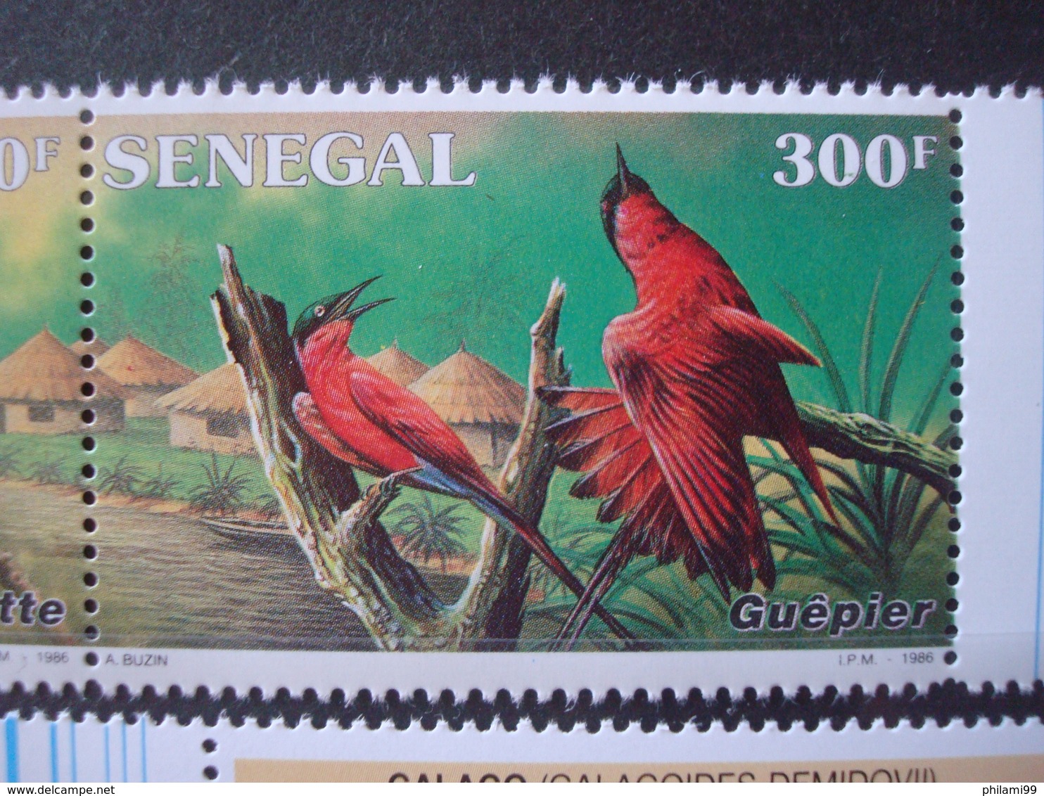 SENEGAL 1987 Nr 722/725 + 726/727 MNH** / CASAMANCE FAUNA BUZIN MAMMALS BIRDS / 1986 - Senegal (1960-...)