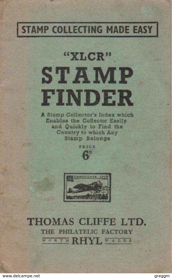 XLCR Stamp Finder Good Condition Probably From The 1950's But No Date. - Books On Collecting