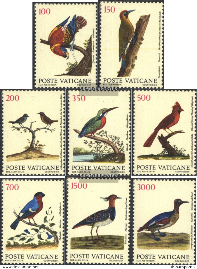 Vatikanstadt 976-983 (complete Issue) Unmounted Mint / Never Hinged 1989 Birds - Unused Stamps