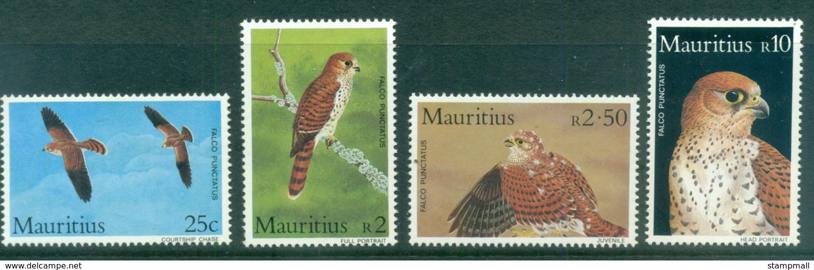 Mauritius 1984 Birds, Mauritius Kestrel MUH - Mauritius (1968-...)