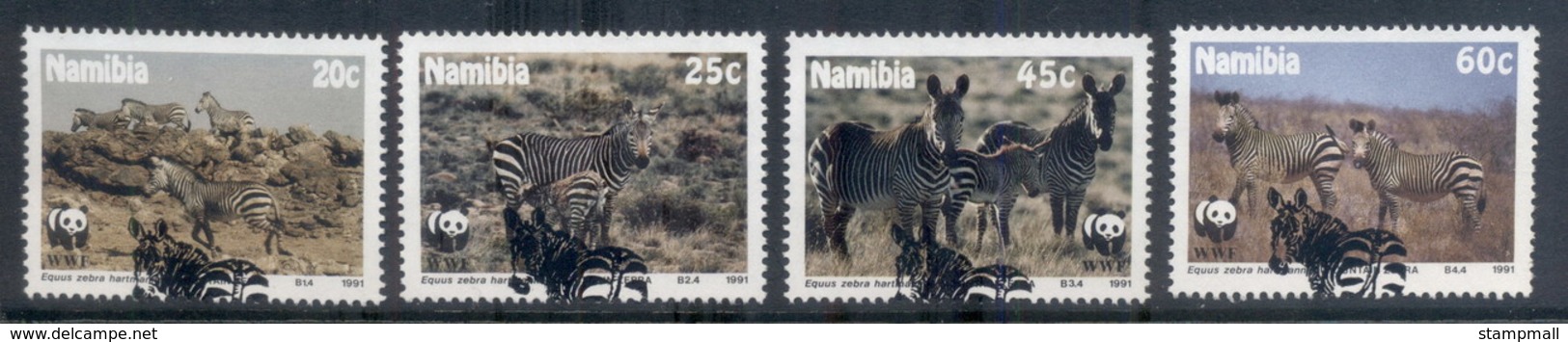Namibia 1991 Hartman's Zebra FU - Namibia (1990- ...)